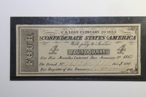 Loan confederate states - c.s.,